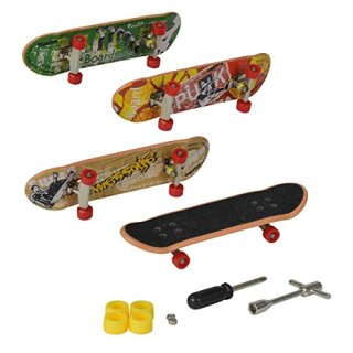 Finger Skateboard 4er Set