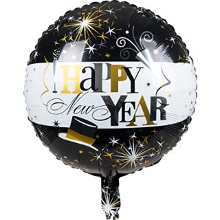 Folienballon Sylvester inkl Helium