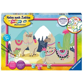 Glückliche Lamas          D