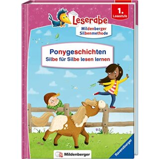 Ponygeschichten-Silbe für Silbe lesen