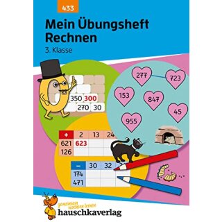 Mein Übungsheft Rechnen - 3. Klasse, A5-Heft