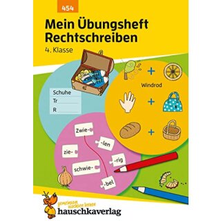 Mein Übungsheft Rechtschreiben - 4. Klasse, A5-Heft