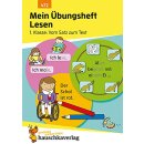 Mein Übungsheft Lesen – 1. Klasse: Vom Satz...