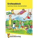 Erstleseblock - Sommer, Ferien, Sonnenschein, A5-Block