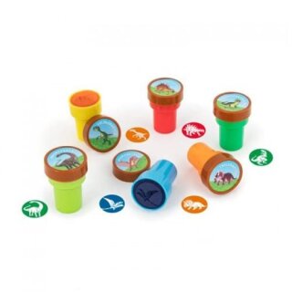 Dinosaurier-Arten Stempel selbstfärbend, 6-fach sortiert