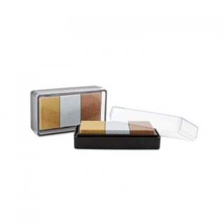 Stempelkissen Metallic - Gold, Silber, Bronze 3-teilig 5,8 x 2,8 cm