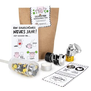 PARTY Überraschungs-Tüte "Silvester" 5-teilig