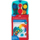 Farbkasten Connector 12 Farben türkis