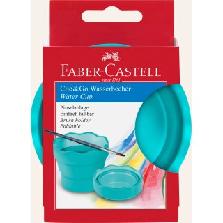 Wasserbecher Clic&Go türkis