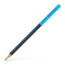 Bleistift Jumbo Grip Two Tone sw/blau