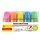 Textmarker Mini Glitzer neon 5er Etui