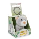 Katze 6cm SA, "Alles Gute!" in Geschenkbox