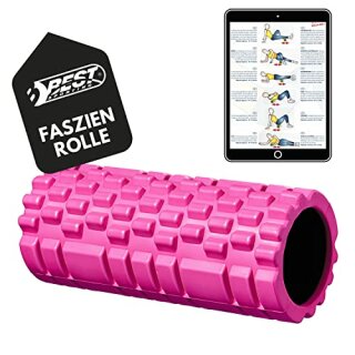 Massage-Fitness-Rolle, pink