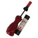 Taschen-Regenschirm, Weinflasche, D: ca. 90 cm, 12...