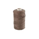Macramé-Kordel, Hellbraun, L 198 m, D 2 mm, 330 g/...