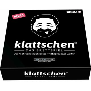 DENKRIESEN - klattschen® - Trinkspiel - DAS BRETTSPIEL "Das wahrscheinlich beste Trinkspiel aller Zeiten"