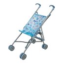 Idena Puppenbuggy blau