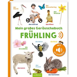 Mein großes Geräuschebuch - Frühling