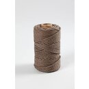 Macramé-Kordel, Hellbraun, L 55 m, D 4 mm, 330 g/...