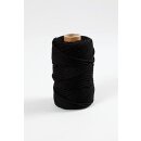 Macramé-Kordel, Schwarz, L 55 m, D 4 mm, 330 g/ 1...