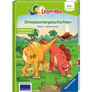 Leserabe - Vor-Lesestufe: Dinosauriergeschichten