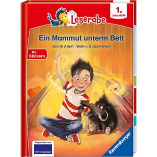 Leserabe - 1. Lesestufe: Ein Mammut unterm Bett