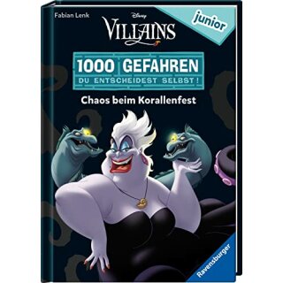 1000 Gefahren junior - Disney Villains: Chaos beim Korallenfest
