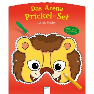 Prickel-Set. Lustige Masken