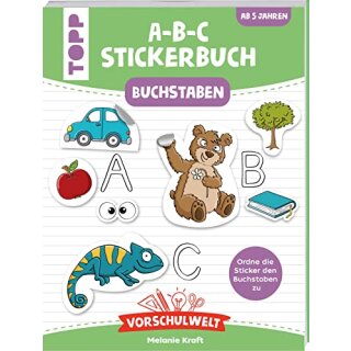 Vorschulwelt - Das A-B-C-Stickerbuch