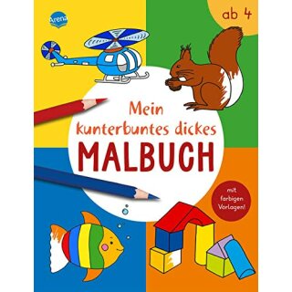 Mein kunterbuntes dickes Malbuch SB