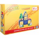 CR Magnetisches Bau-Set Haus, 41 Teile