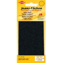 Jeans-Flicken, schwarz, ca. 17 x 15 cm