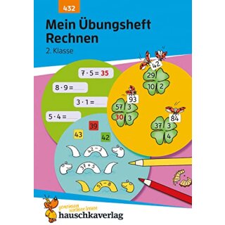 Mein Übungsheft Rechnen - 2. Klasse, A5-Heft