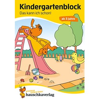Kindergartenblock ab 3 Jahre - Das kann ich schon!