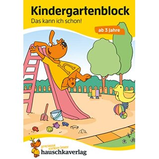 Kindergartenblock - Das kann ich schon! ab 3 Jahre