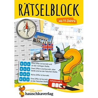 Rätselblock ab 11 J.