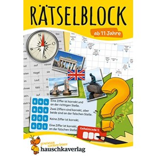 Rätselblock ab 11 Jahre