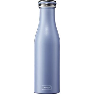 LURCH Isolierflasche Edelstahl 500ml pearl blue