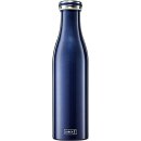 LURCH Thermo-Isolierflasche Edelstahl 0,75l blau-metallic
