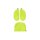 Fluo Zip-Set Gelb