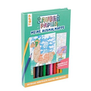 Zauberpapier - Meine Ausmalmappe