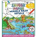 Zauberpapier Wimmel-Mal-Rätselbuch - Bei den Tieren