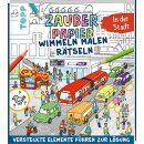 Zauberpapier Wimmel-Mal-Rätselbuch - In der Stadt