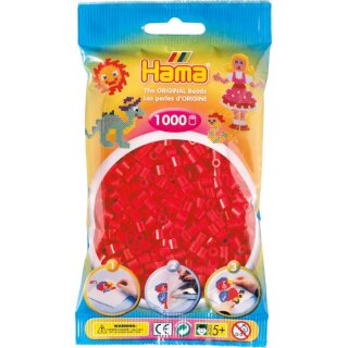 Perlenbtl. 1000 St. rot