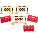 AAO Absperrungsset 5,5x3cm 6teilig