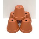 Tontopf mit Loch 18/20cm terra Ton