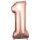 34in/86cm Nmbr 1 Rose Gold 88x38cm (inkl. Helium 8,00 €)