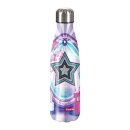 Isolierte Edelstahl-Trinkflasche "Glamour Star...