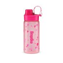 Trinkflasche Herzen rosa