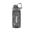 Trinkflasche Weltall grau